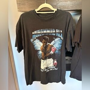 Muhammad Ali Graphic Black T-Shirt